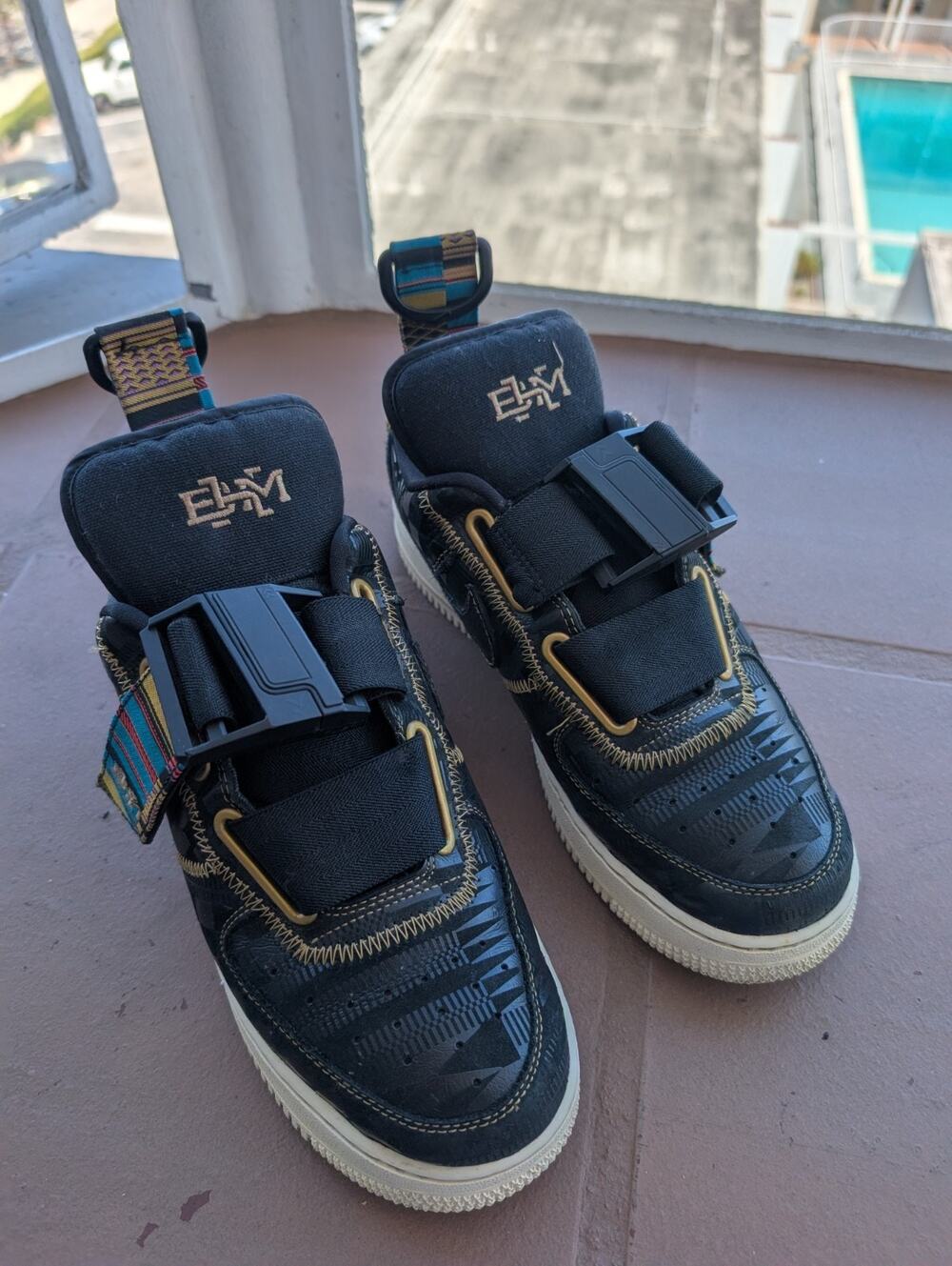 Nike Air Force 1 Utility Black History Month BHM 2019 BV7783 001 Men's Size 7